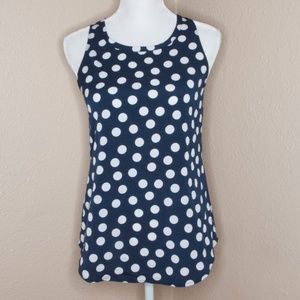 Polka Dot Sleeveless Top